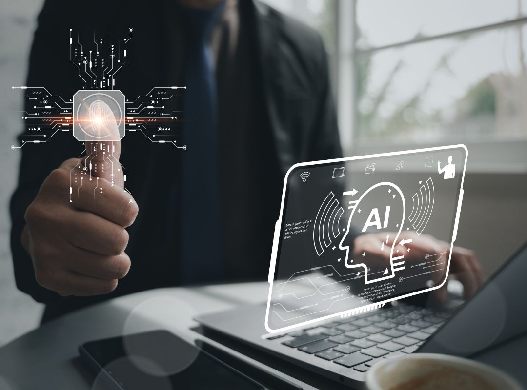 Students working during a AI Creator Mode class